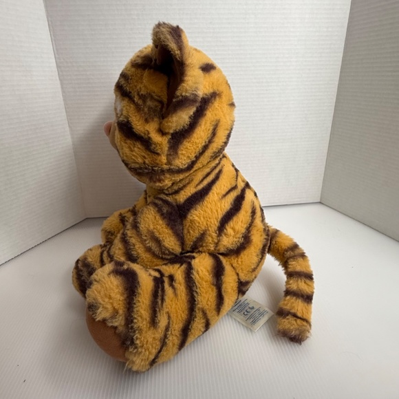 Build A Bear Tiger Cub Plush Stuffed Animal Toy Big Eyes Orange Cat 2017 - Picture 4 of 8